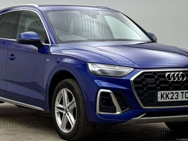 Audi Q5 SUV, Diesel Hybrid, 2023, Blue