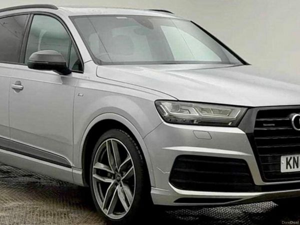 Audi Q7 SUV, Diesel Hybrid, 2019, Silver