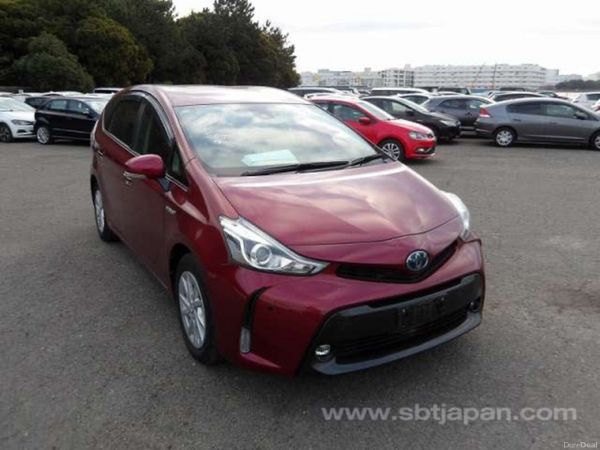 Toyota Prius Estate, Petrol Hybrid, 2020, Red
