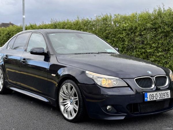 BMW 5-Series Saloon, Diesel, 2009, Black