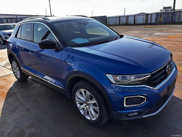 Volkswagen T-Roc SUV, Diesel, 2021, Blue