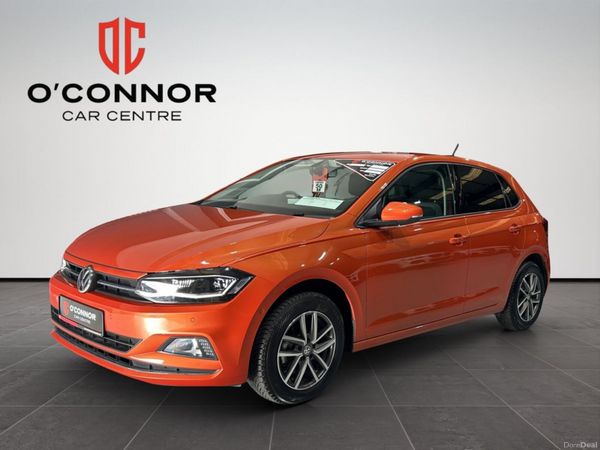Volkswagen Polo Hatchback, Petrol, 2018, Orange