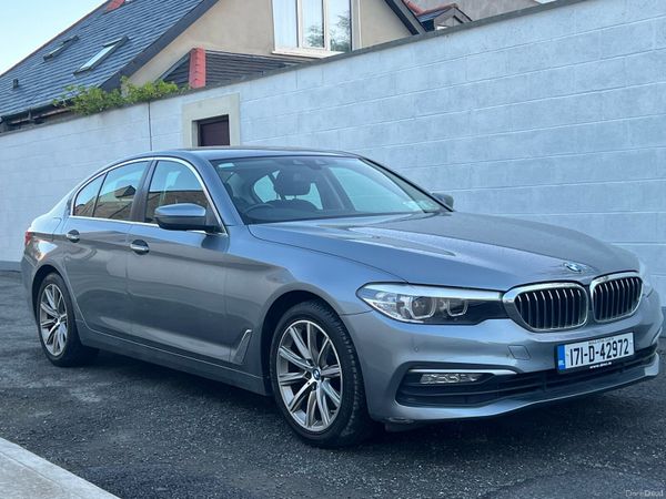 BMW 5-Series Saloon, Diesel, 2017, Grey