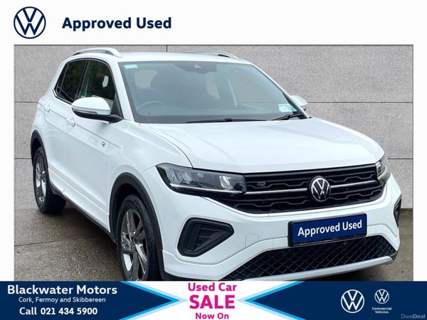 Volkswagen T-Cross SUV, Petrol, 2024, White