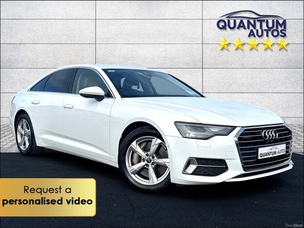 Audi A6 Saloon, Petrol Plug-in Hybrid, 2023, White