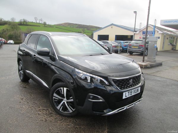 Peugeot 3008 SUV, Diesel, 2019, Black