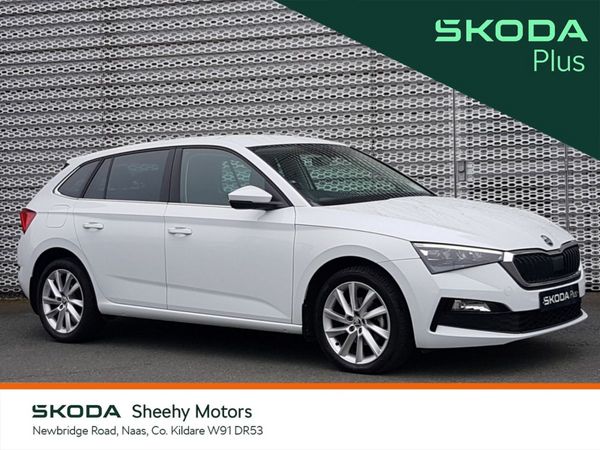 Skoda Scala Hatchback, Petrol, 2023, White