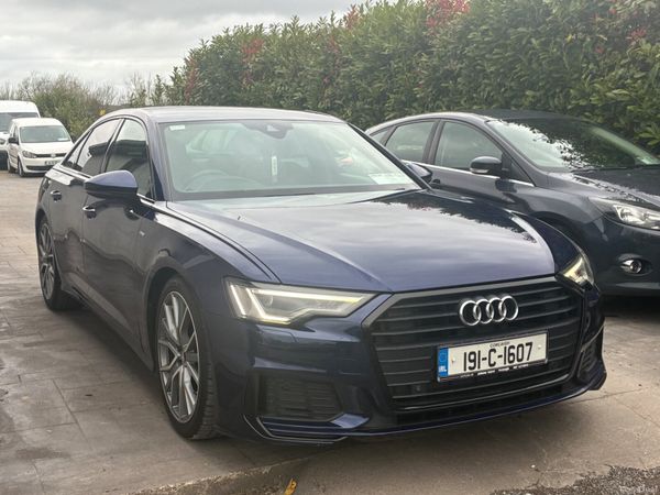 Audi A6 Saloon, Diesel, 2019, Blue