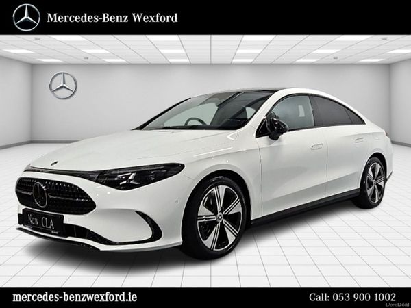 Mercedes-Benz CLA Saloon, Petrol, 2026, White