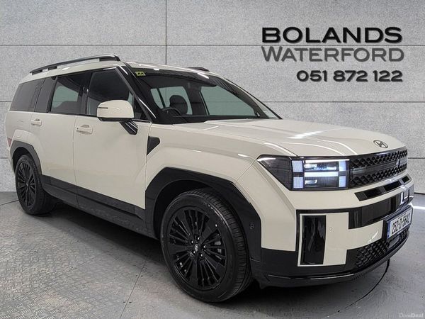 Hyundai Santa Fe SUV, Petrol Plug-in Hybrid, 2025, White