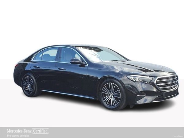 Mercedes-Benz E-Class Saloon, Diesel Hybrid, 2024, Black