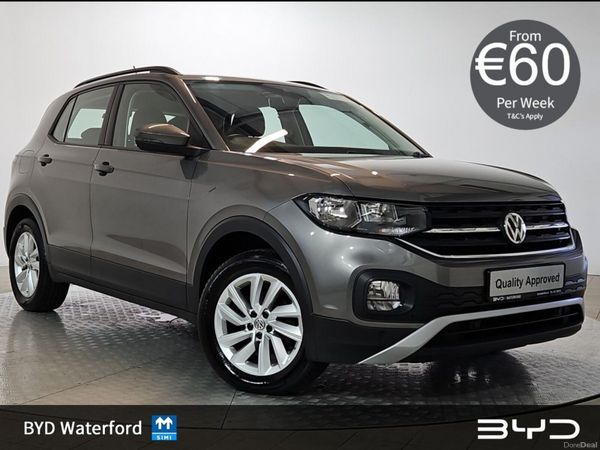 Volkswagen T-Cross Estate, Petrol, 2020, Grey