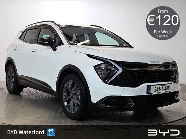 Kia Sportage SUV, Petrol Hybrid, 2024, White