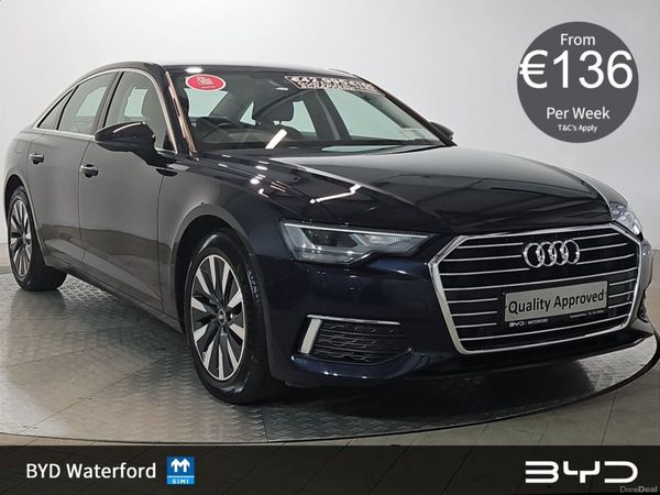 Audi A6 Saloon, Diesel, 2023, Blue