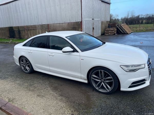 Audi A6 Saloon, Diesel, 2015, White