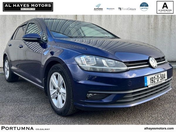 Volkswagen Golf Hatchback, Diesel, 2019, Blue