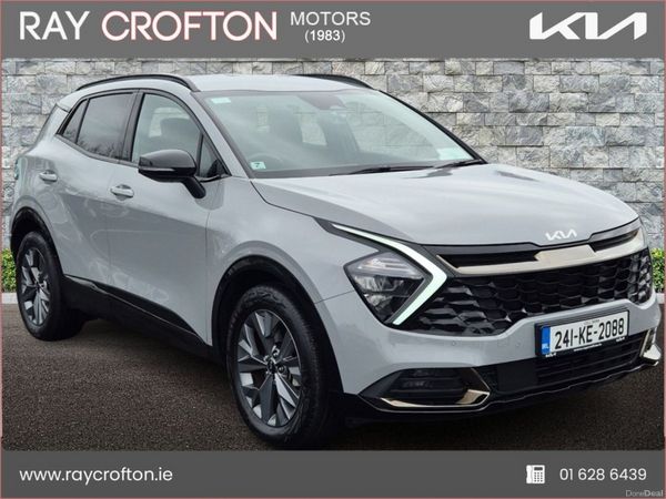 Kia Sportage SUV, Petrol Hybrid, 2024, Grey