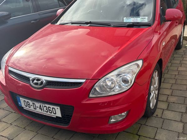 Hyundai i30 Hatchback, Diesel, 2008, Red