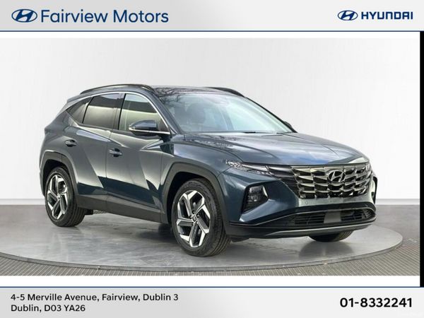 Hyundai Tucson SUV, Petrol Plug-in Hybrid, 2022, Blue