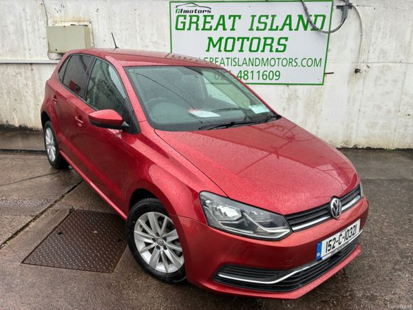 Volkswagen Polo Hatchback, Petrol, 2015, Red