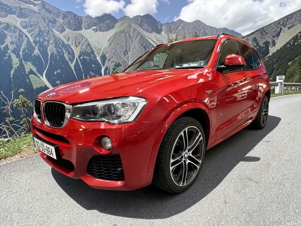 BMW X3 SUV, Diesel, 2016, Red