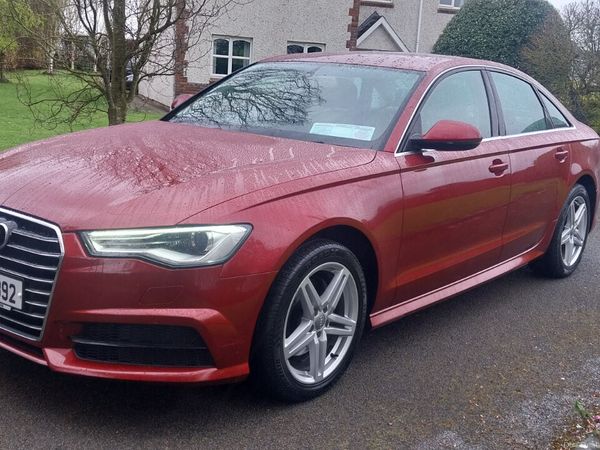 Audi A6 Saloon, Diesel, 2018, Red
