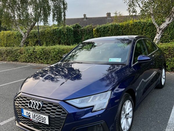 Audi A3 Saloon, Petrol, 2022, Blue