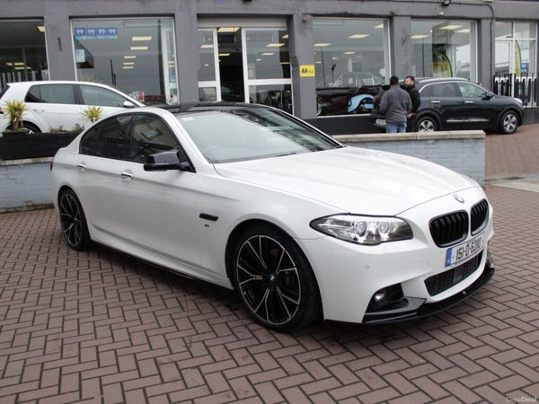 BMW 5-Series Saloon, Diesel, 2015, White
