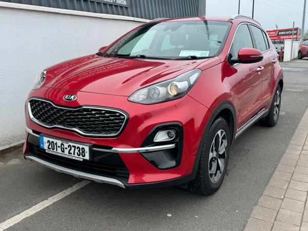 Kia Sportage SUV, Diesel, 2020, Red