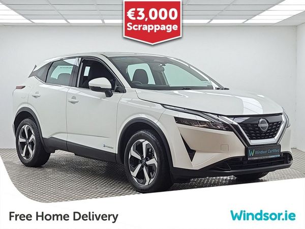 Nissan Qashqai MPV, Petrol, 2024, White