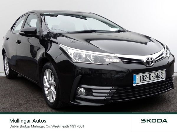 Toyota Corolla Saloon, Diesel, 2018, Black