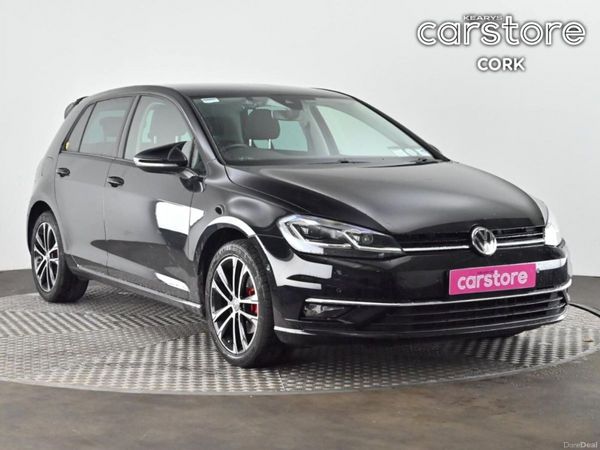 Volkswagen Golf Hatchback, Petrol, 2019, Black