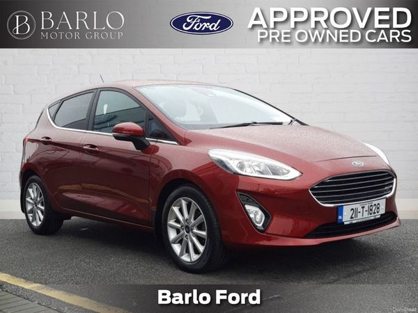 Ford Fiesta Hatchback, Petrol, 2021, Red