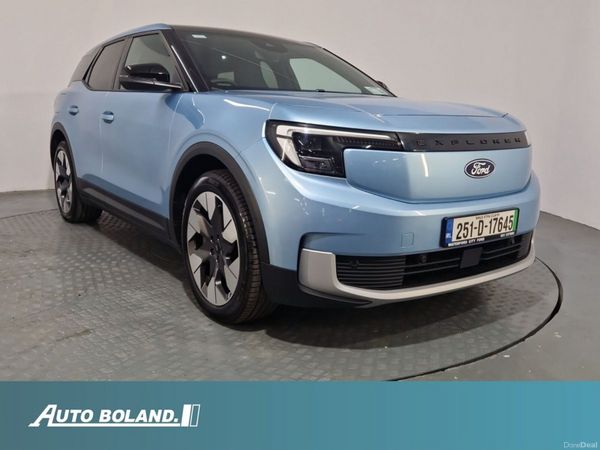 Ford Explorer MPV, Electric, 2025, Blue