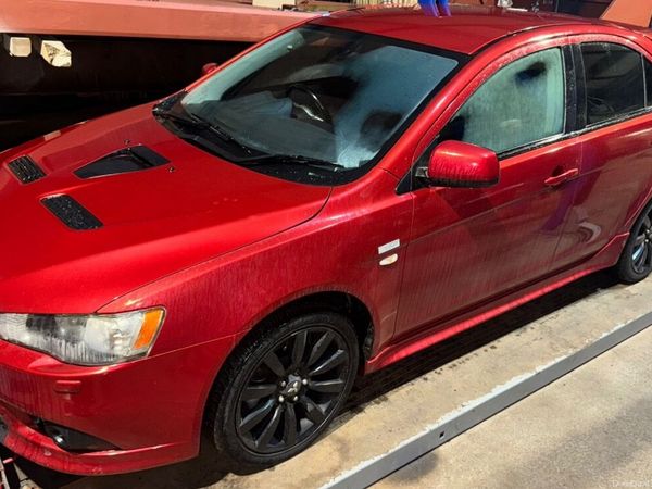 Mitsubishi Lancer Hatchback, Petrol, 2010, Red
