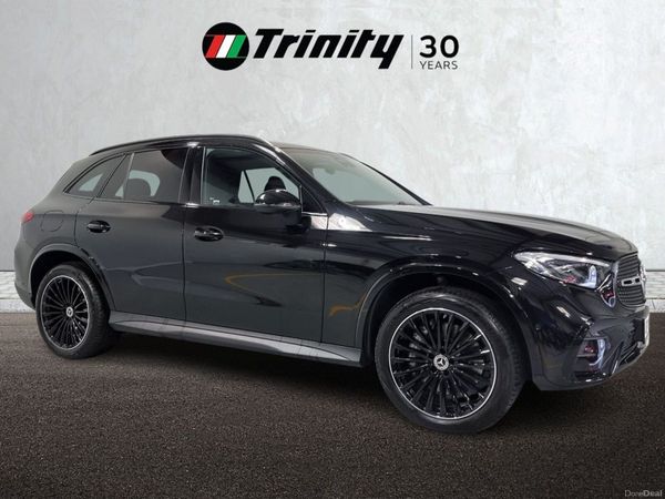 Mercedes-Benz GLC SUV, Petrol Plug-in Hybrid, 2025, Black