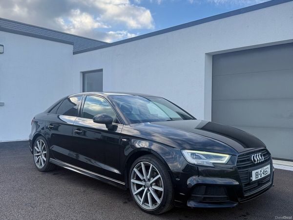 Audi A3 Saloon, Diesel, 2018, Black