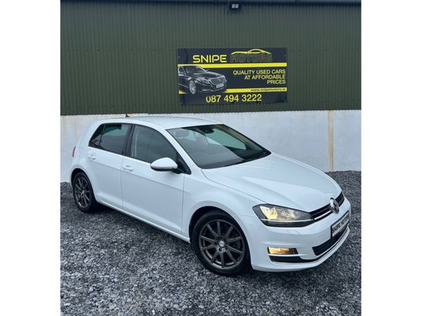 Volkswagen Golf Hatchback, Petrol, 2017, White