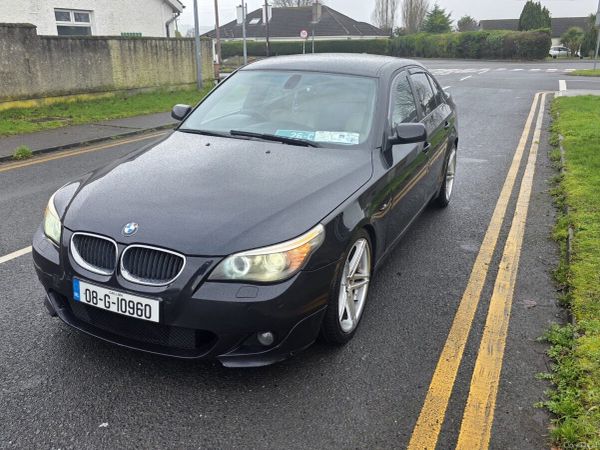 BMW 5-Series Saloon, Diesel, 2008, Black