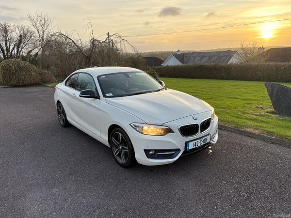 BMW 2-Series Coupe, Diesel, 2014, White