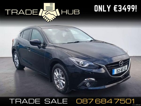 Mazda Mazda3 Hatchback, Diesel, 2015, Black