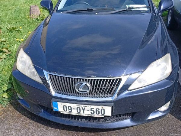 Lexus IS Saloon, Diesel, 2009, Blue