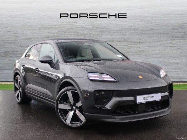 Porsche Macan SUV, Electric, 2026, Grey