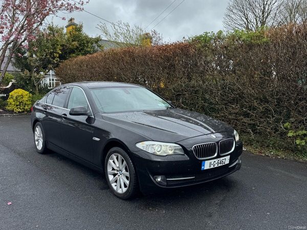 BMW 5-Series Saloon, Diesel, 2011, Black
