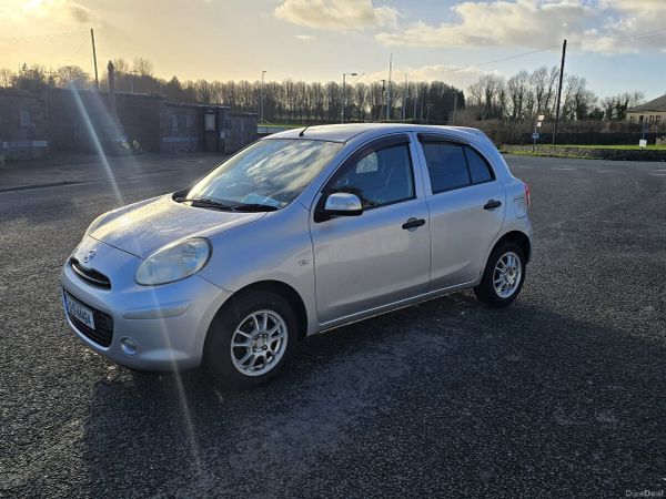Nissan March Hatchback, Petrol, 2012, Silver