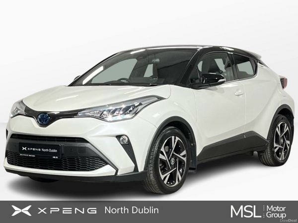 Toyota C-HR Hatchback, Petrol Hybrid, 2022, White