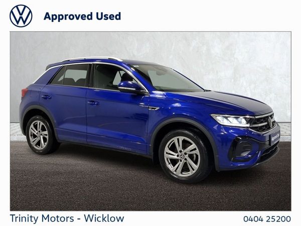 Volkswagen T-Roc SUV, Petrol, 2023, Blue