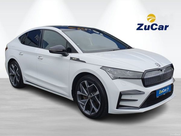 Skoda Enyaq Coupe, Electric, 2024, White