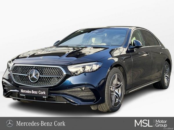 Mercedes-Benz E-Class Saloon, Diesel Plug-in Hybrid, 2026, Blue