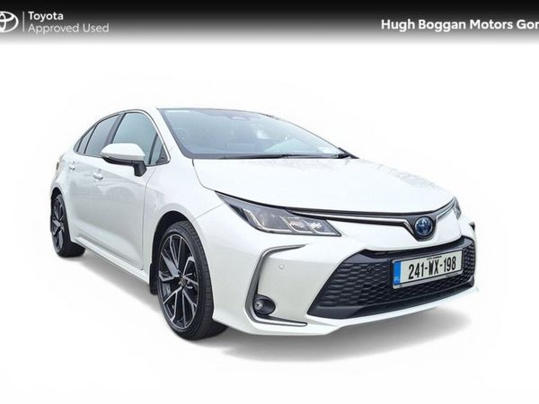Toyota Corolla Saloon, Petrol Hybrid, 2024, White